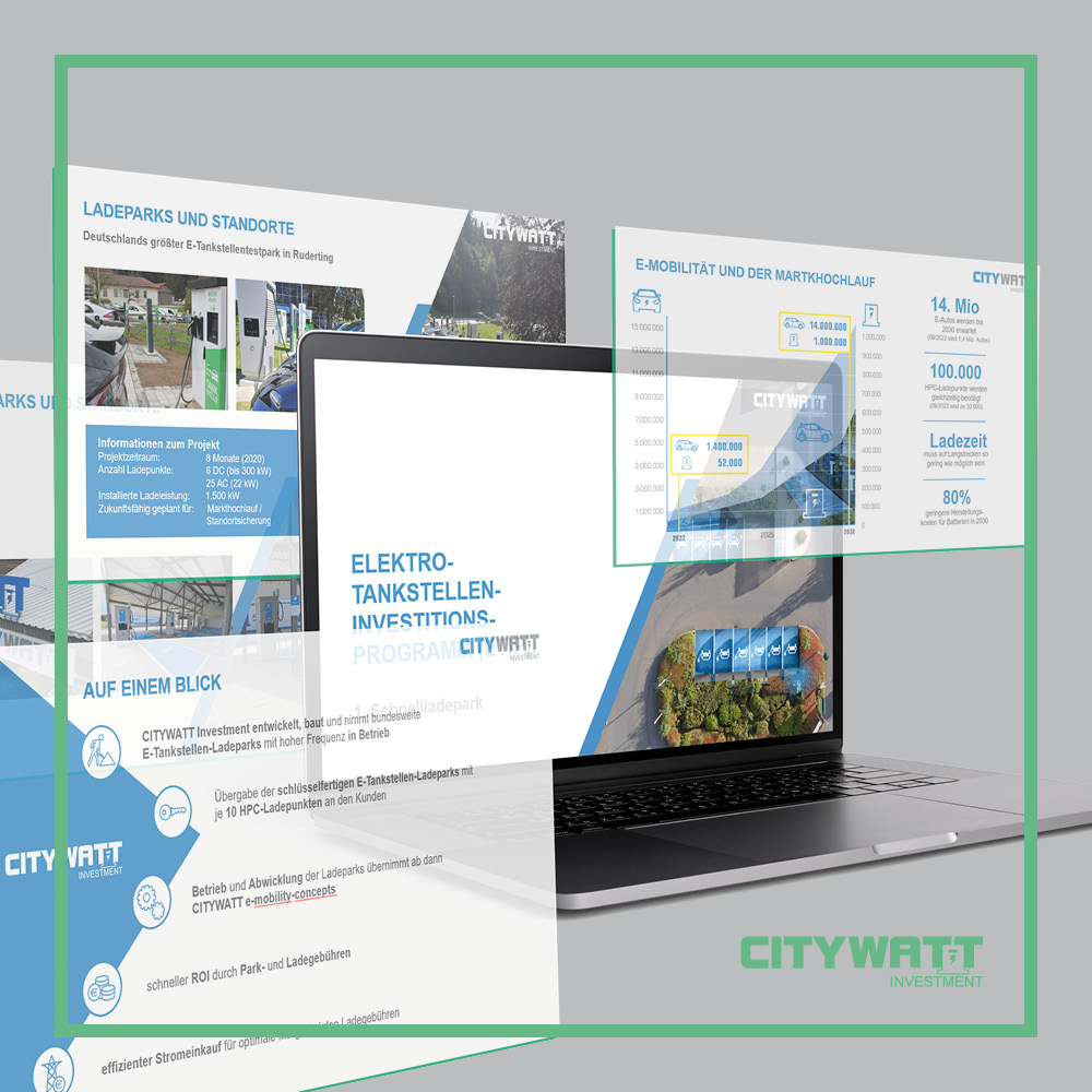 CITYWATT Investment GmbH I PowerPoint I Online I Präsentation